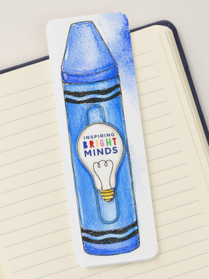 💡 Inspiring Bright Minds Bookmark 📚