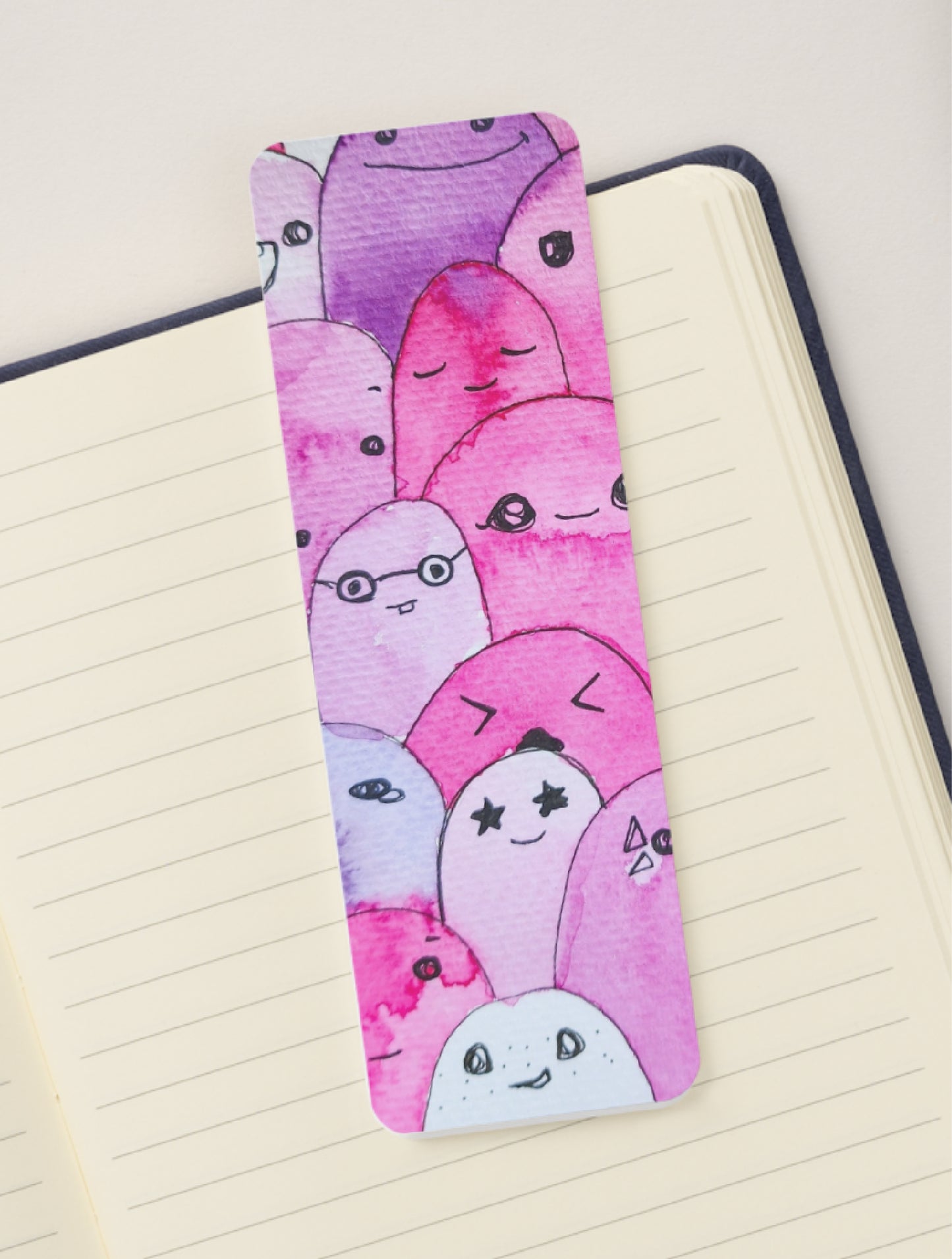 🟣 Lil Blobs - Bookmark Print