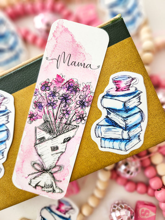 💐 Mama Floral Bookmark 📰