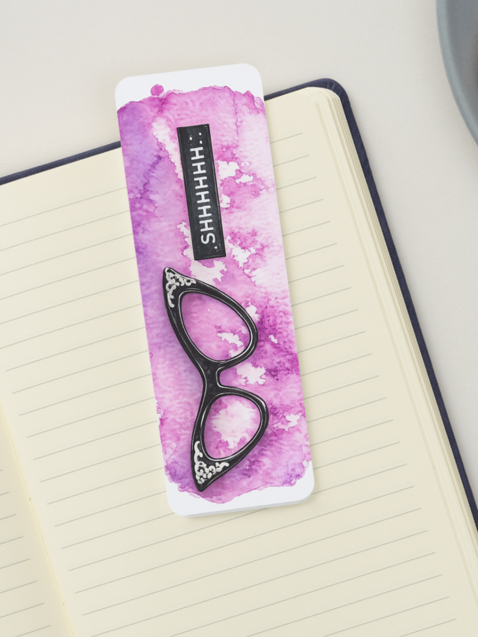 Shhhhhhh Bookmark 🤫💗📚