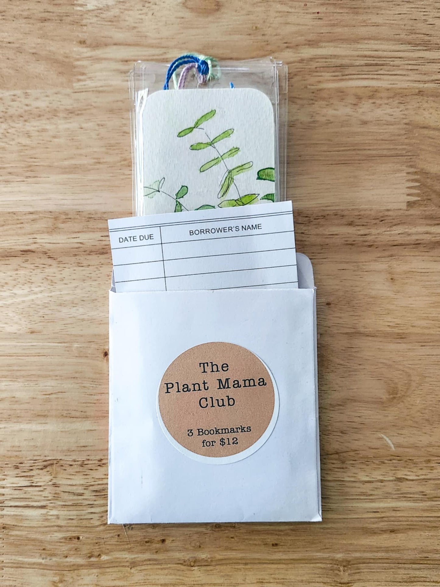 🌿The Plant Mama Club - 3 Bookmarks