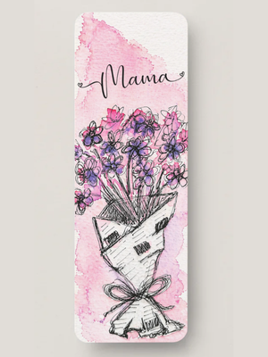 💐 Mama Floral Bookmark 📰
