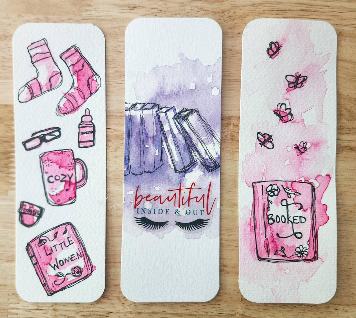 💗 The Self Love Club - 3 Bookmarks