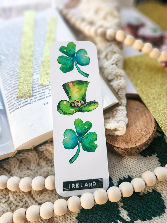 🍀 IRELAND - Bookmark Print 🍀