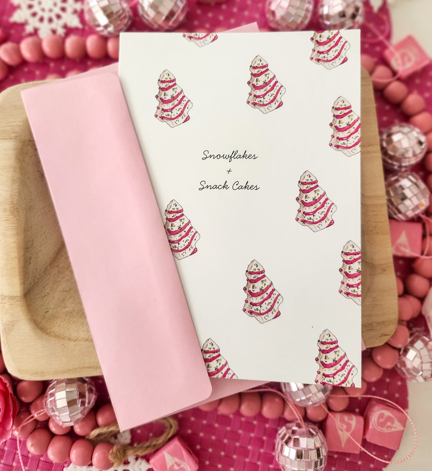 ❄️ Snowflakes + Snack Cakes Bundle (Vertical) 🍰