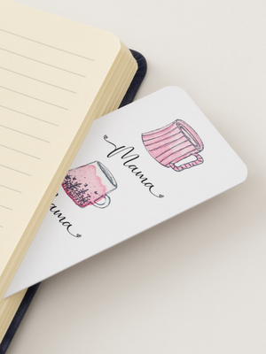 ☕ Mama x 3 Coffee Bookmark 💗