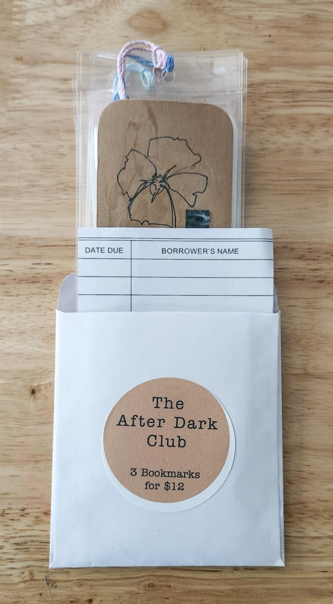 🌙 The After Dark Club - 3 Bookmarks