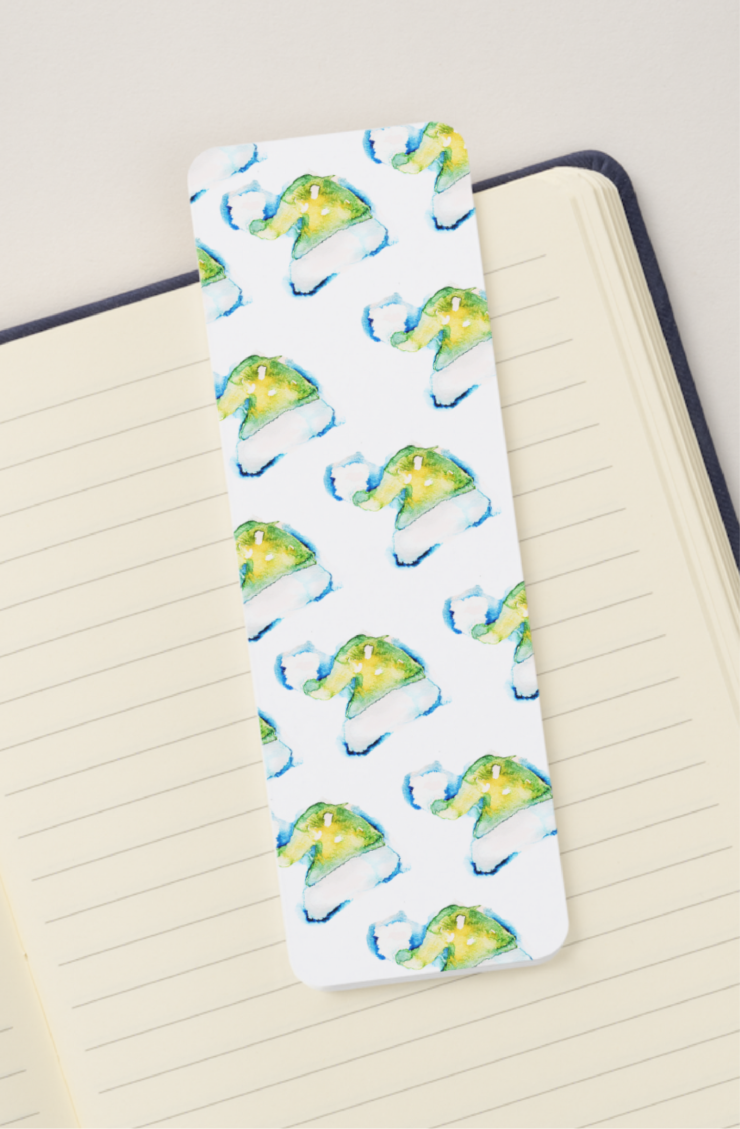💚 “Buddy-Approved” – Winter Bookmark Double Print ❄️