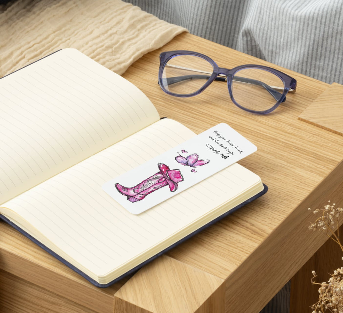 Dolly Day 🦋🩷 | Limited Edition Watercolor Bookmark