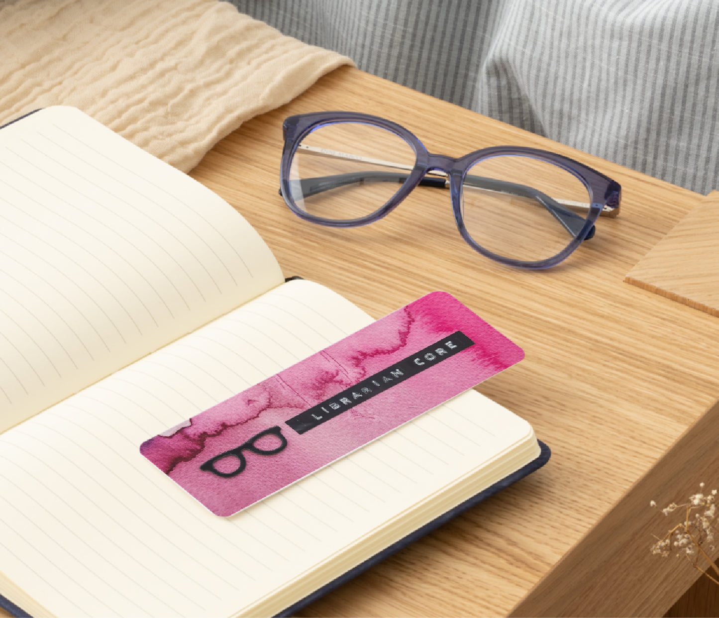 📚 Librarian Core – Bookmark Print