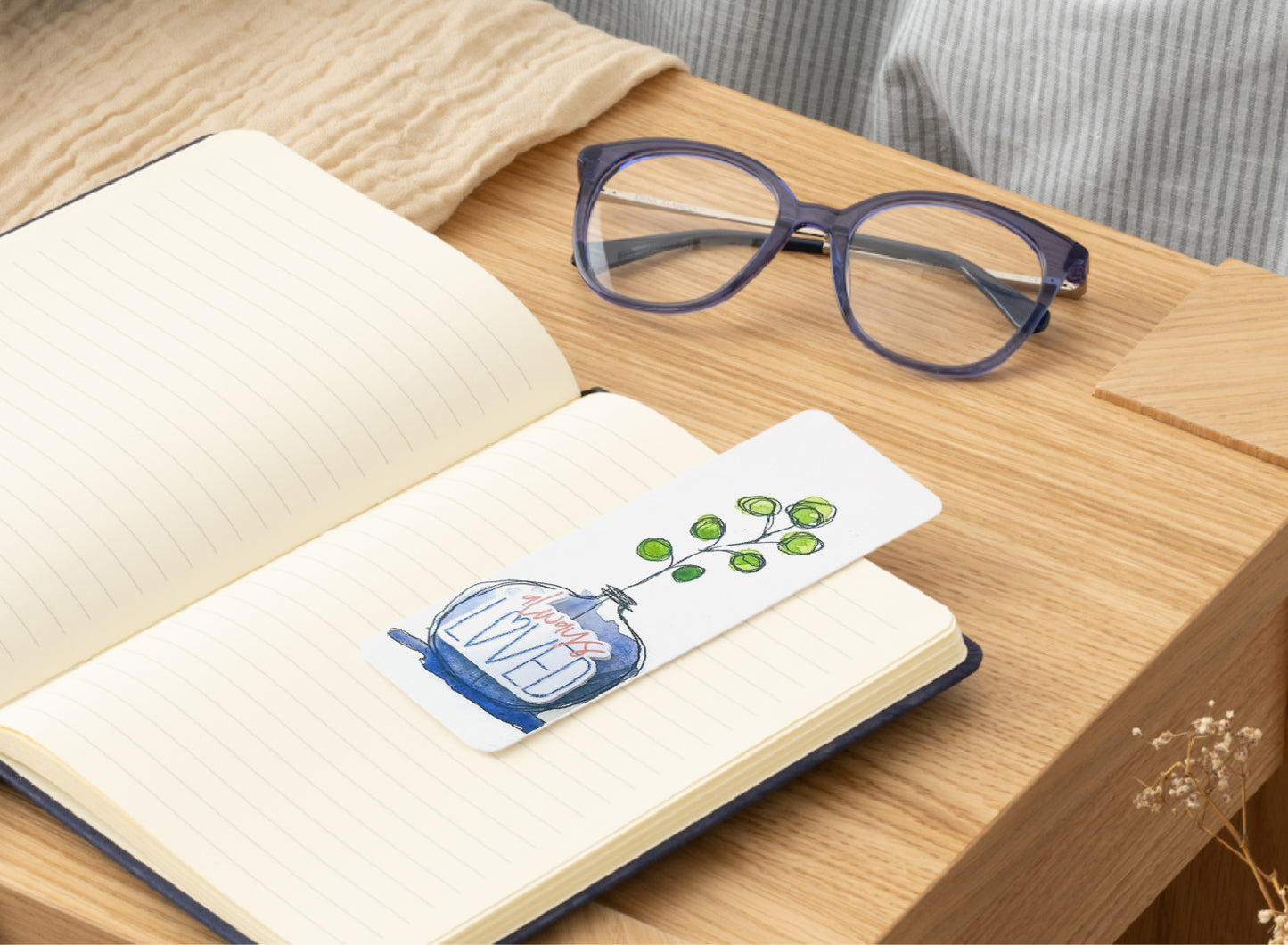 💙 Always Loved - Bookmark Print