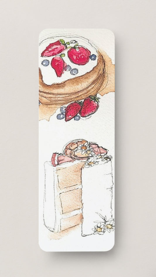 🍓 Berry Brunch Club - Bookmark Print