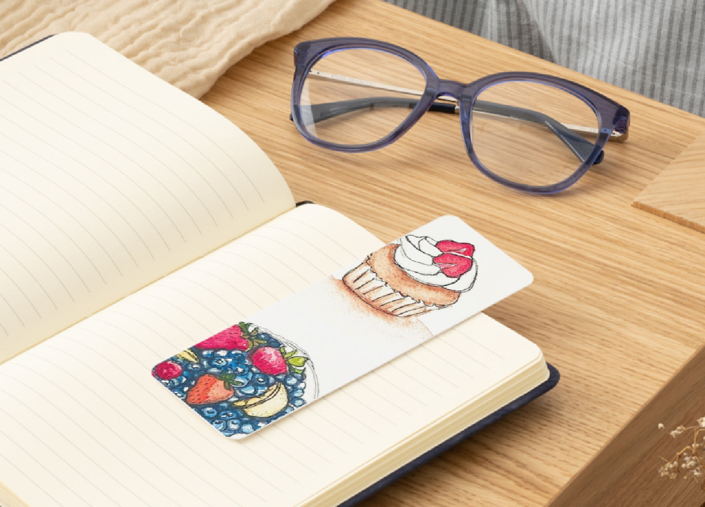 🍓 Berry Sweet Treat - Bookmark Print