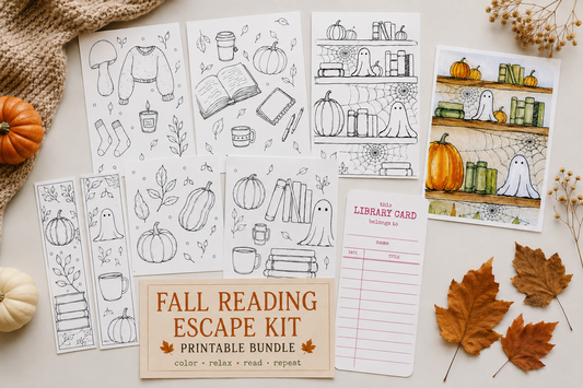 🍁 Fall Reading Escape Kit – Printable Bundle