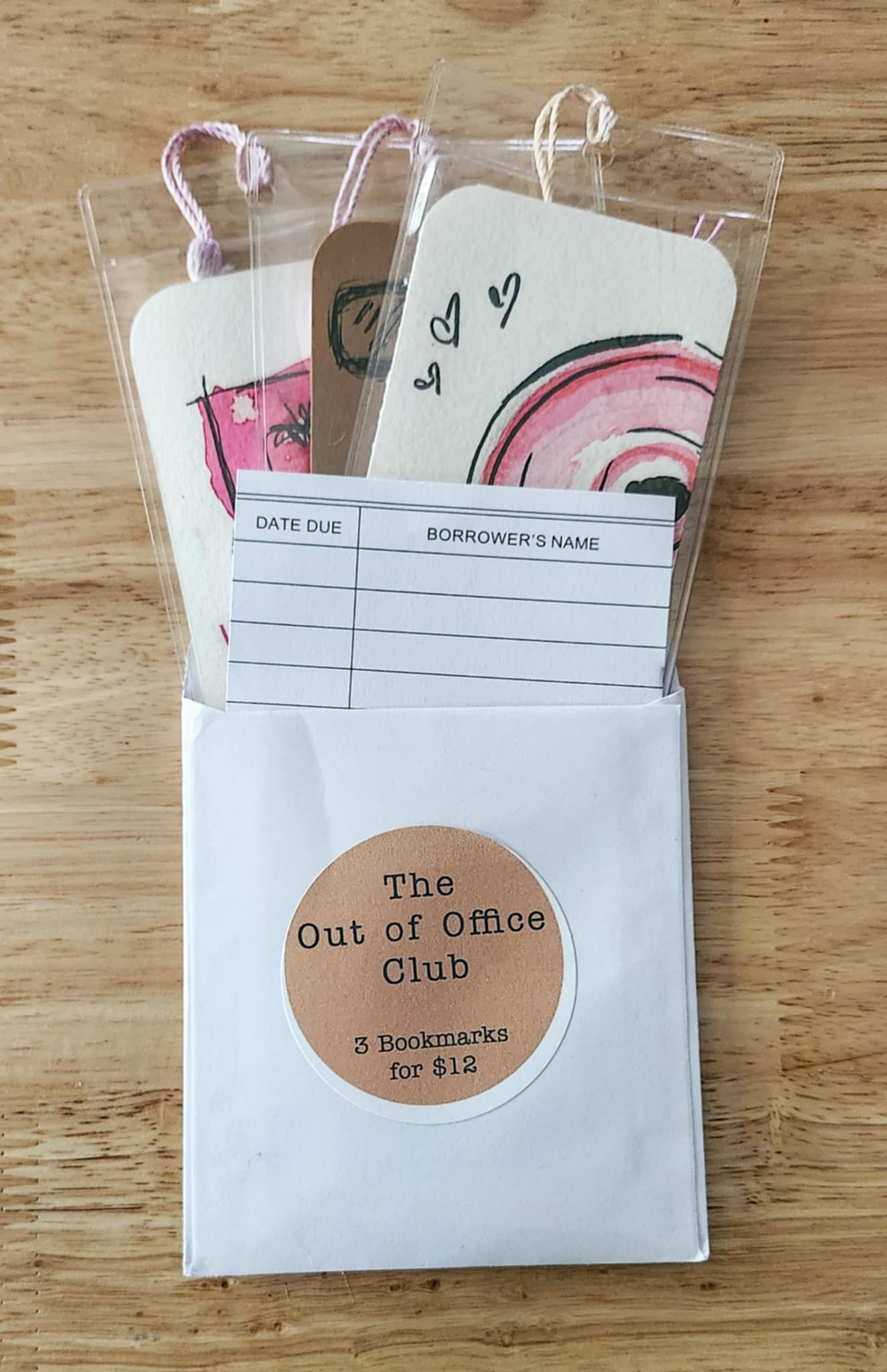 🌴The Out of Office Club - 3 Bookmarks