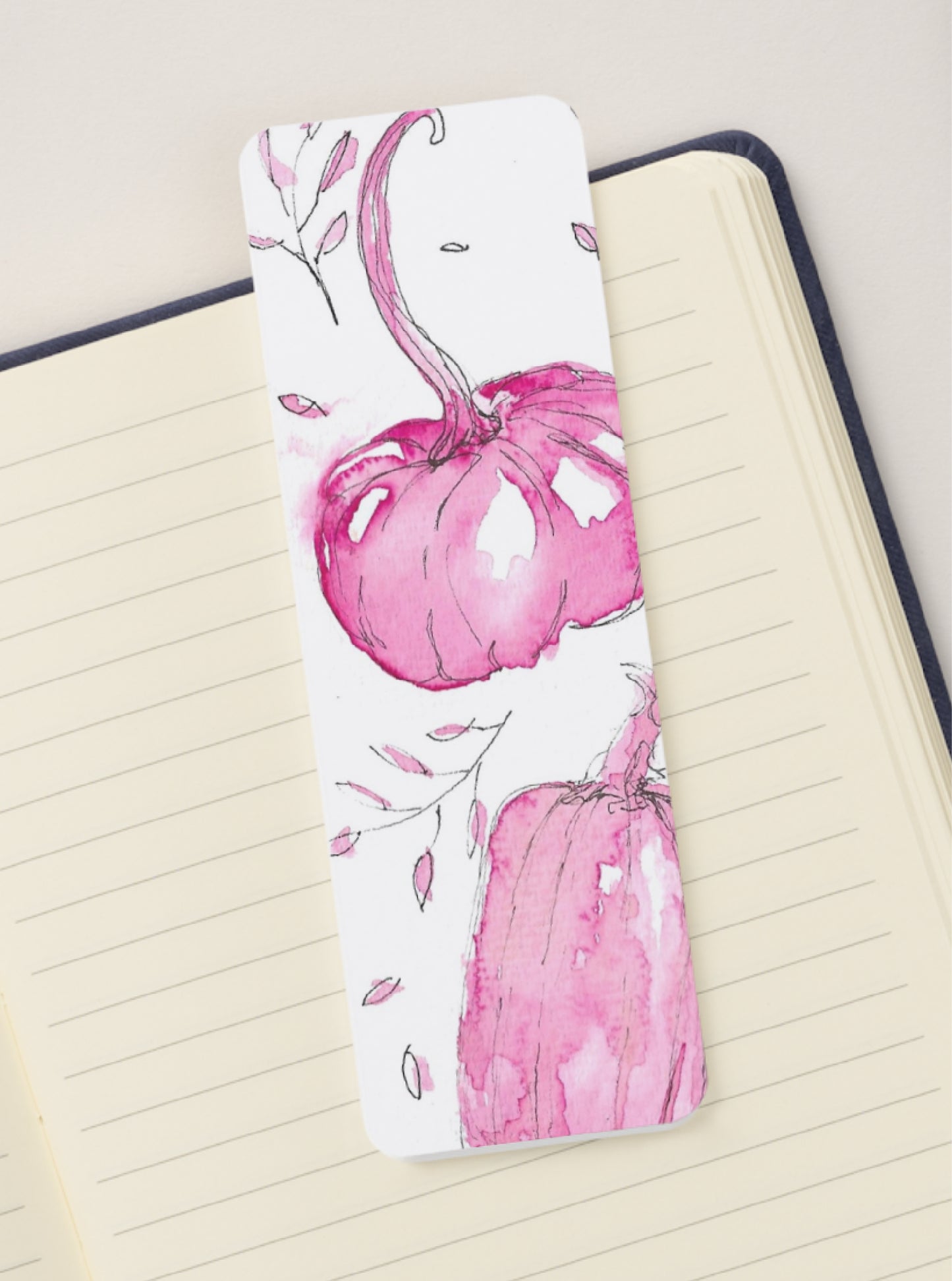 🎃 Pink Pumpkin Club - Bookmark Print