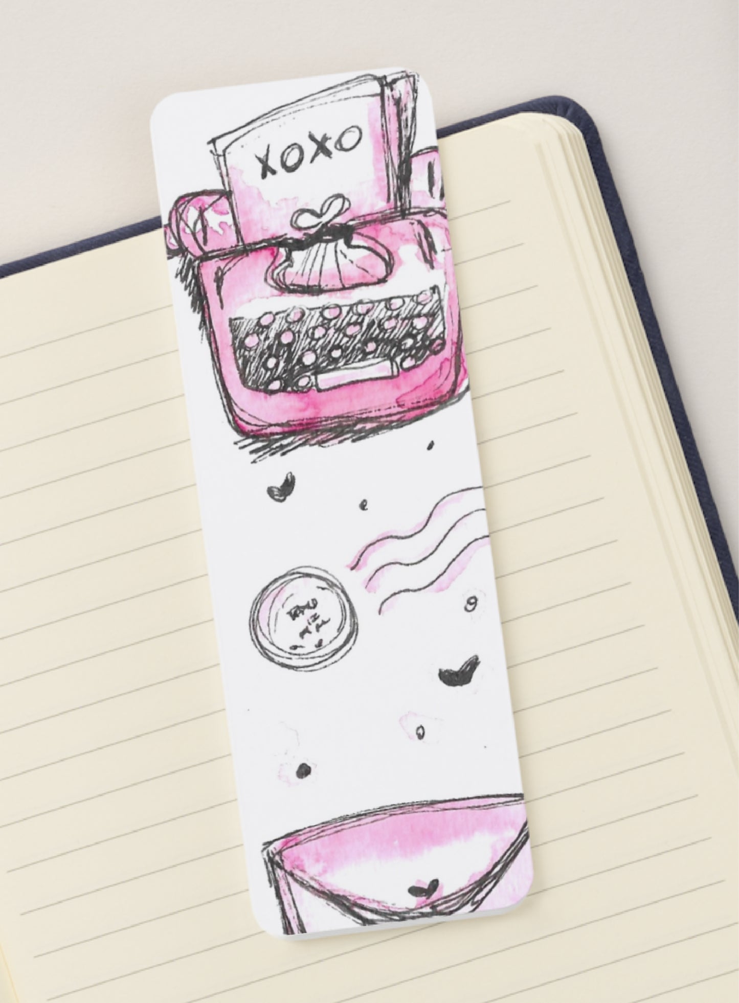 📬 Love Notes & Late Nights - Bookmark Print