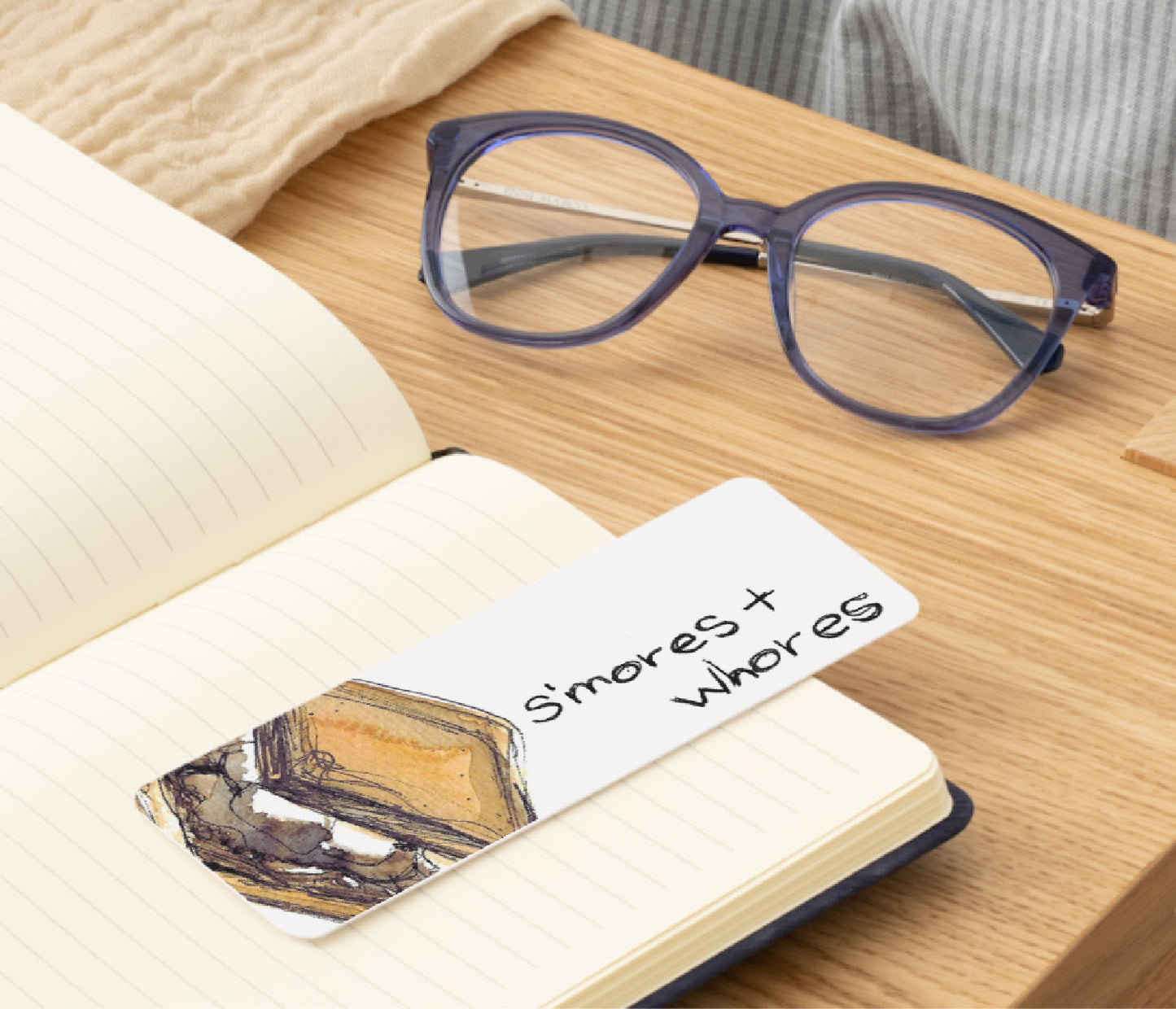 🍫 S’mores + Whores - Bookmark Print