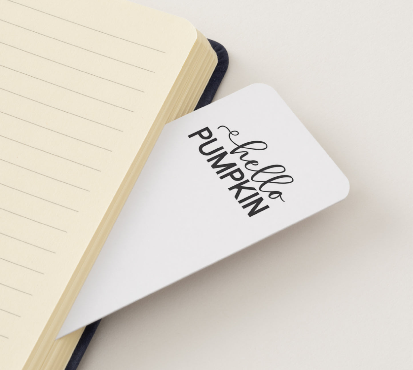 🎃 Hello Pumpkin - Bookmark Print