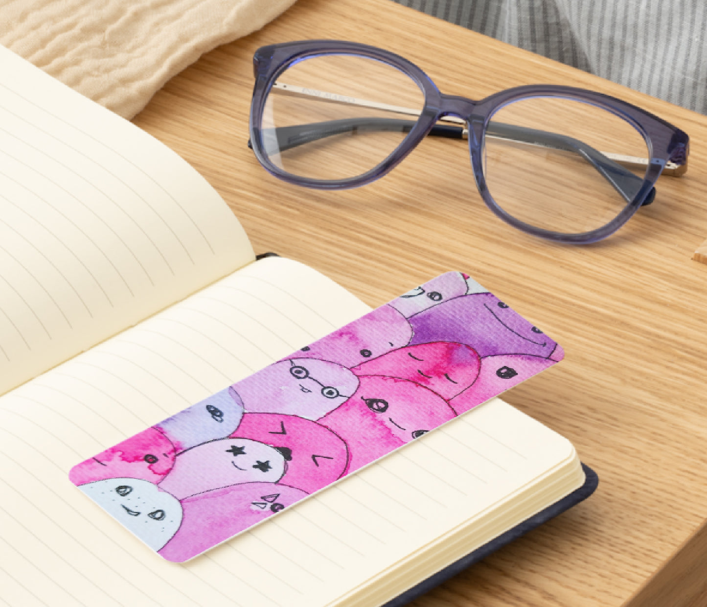 🟣 Lil Blobs - Bookmark Print
