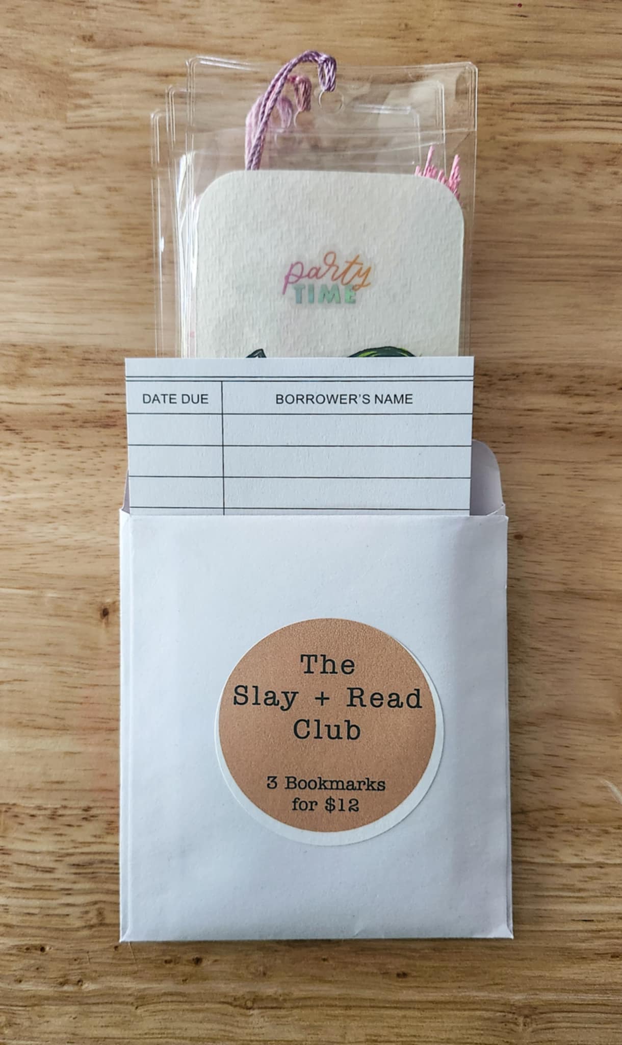 💅The Slay + Read Club - 3 Bookmarks