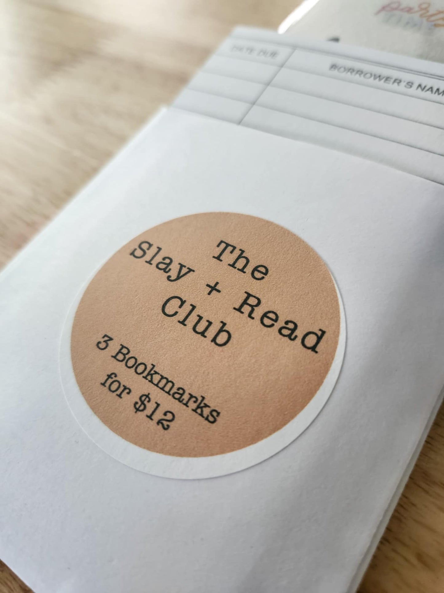💅The Slay + Read Club - 3 Bookmarks