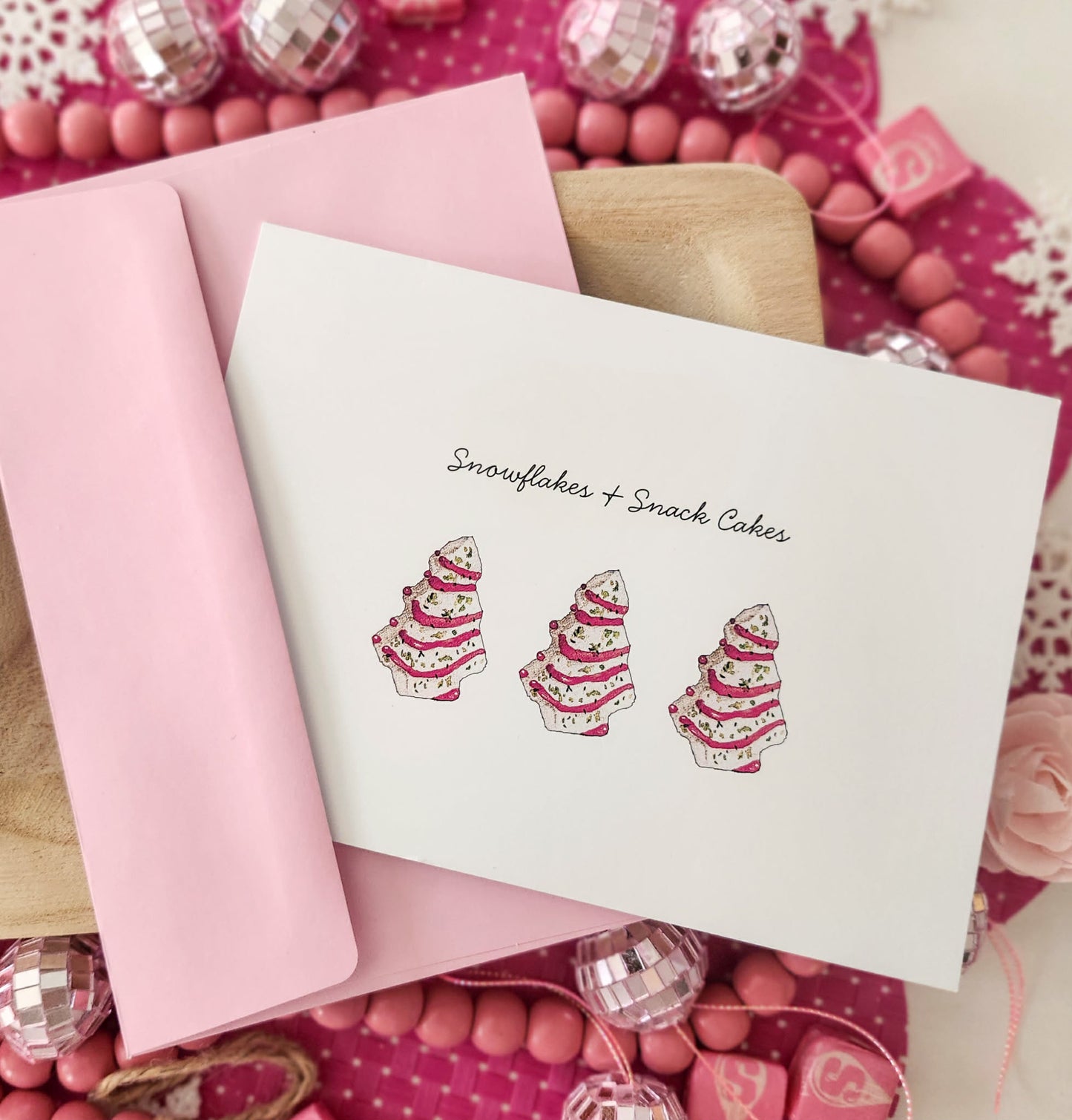❄️ Snowflakes + Snack Cakes Bundle 🍰