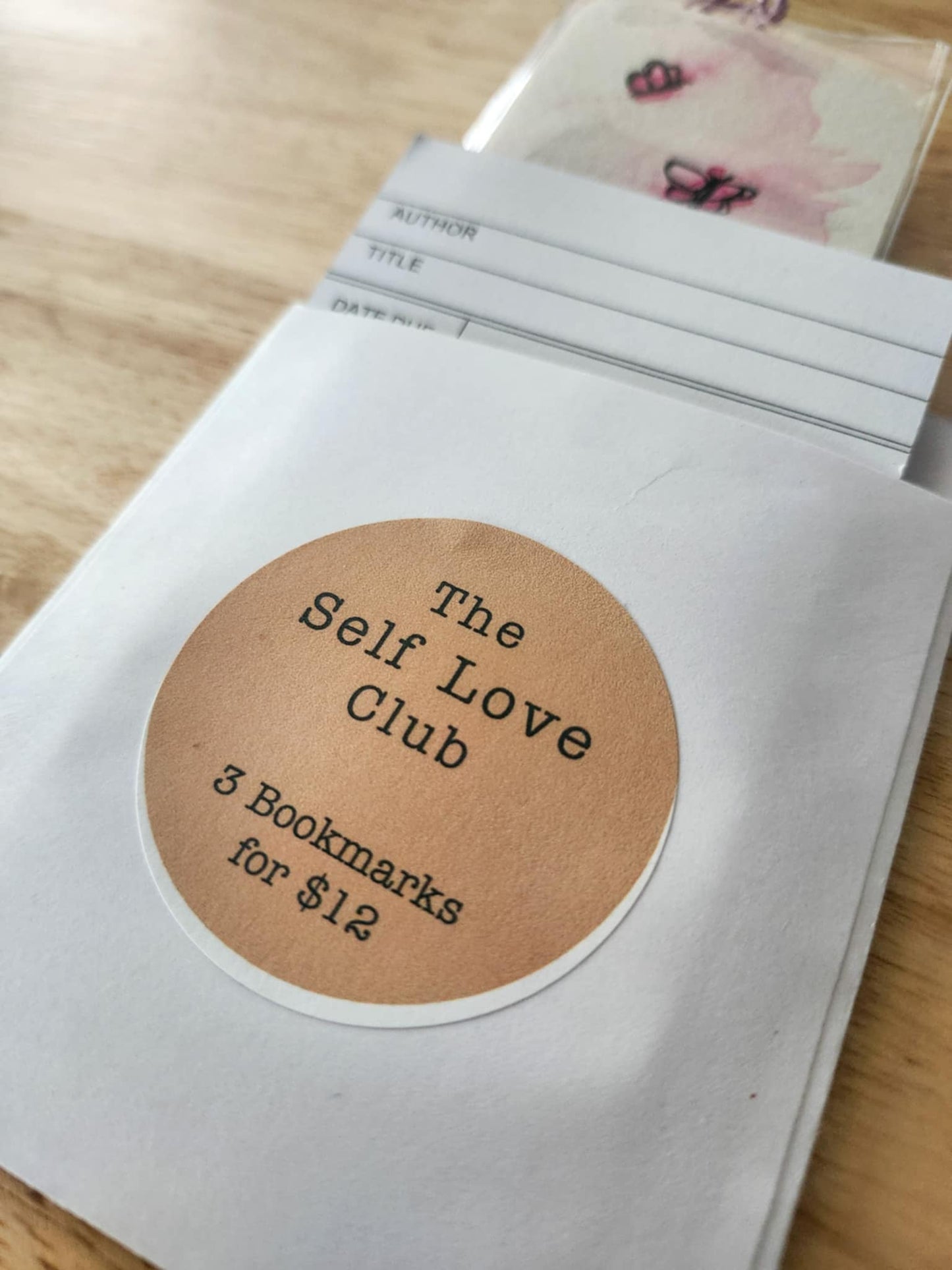 💗 The Self Love Club - 3 Bookmarks