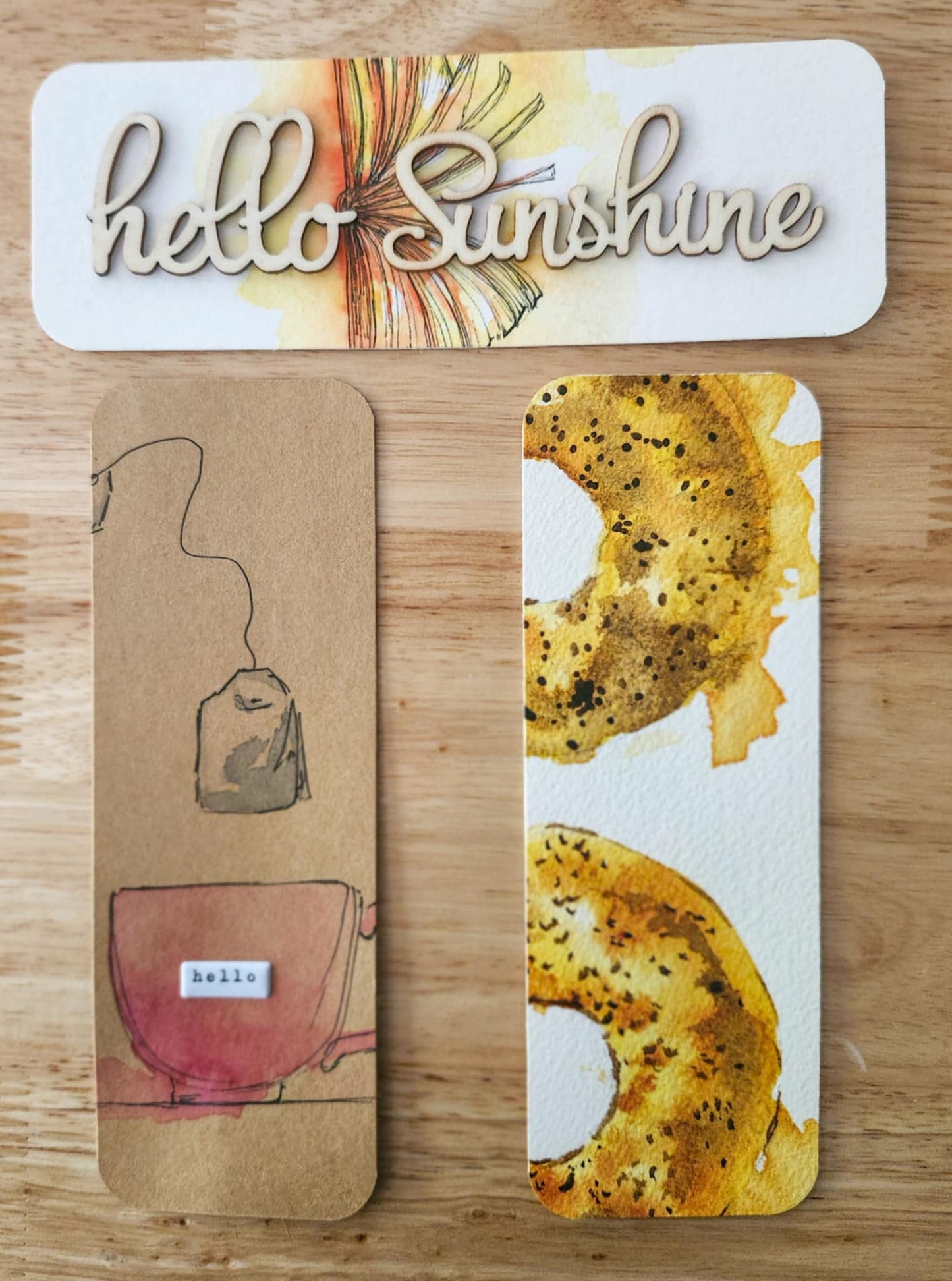 💛 The Cozy Summer Club - 3 Bookmarks