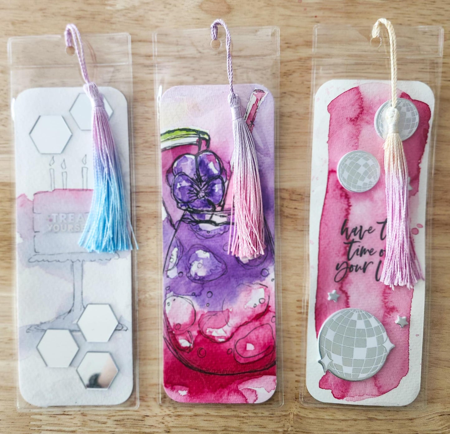 ✨The Treat Yo' self Club - 3 Bookmarks